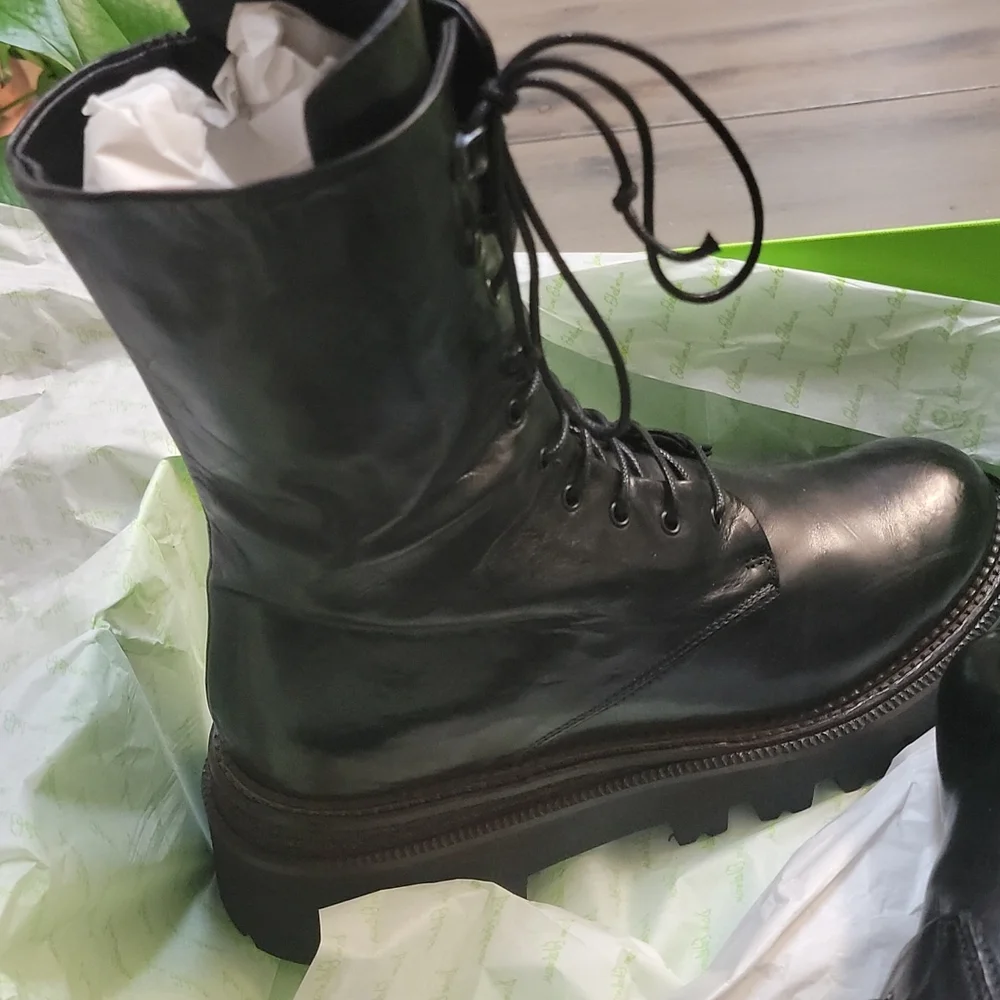 Sam Edelman combat boots - Picture 2 of 8